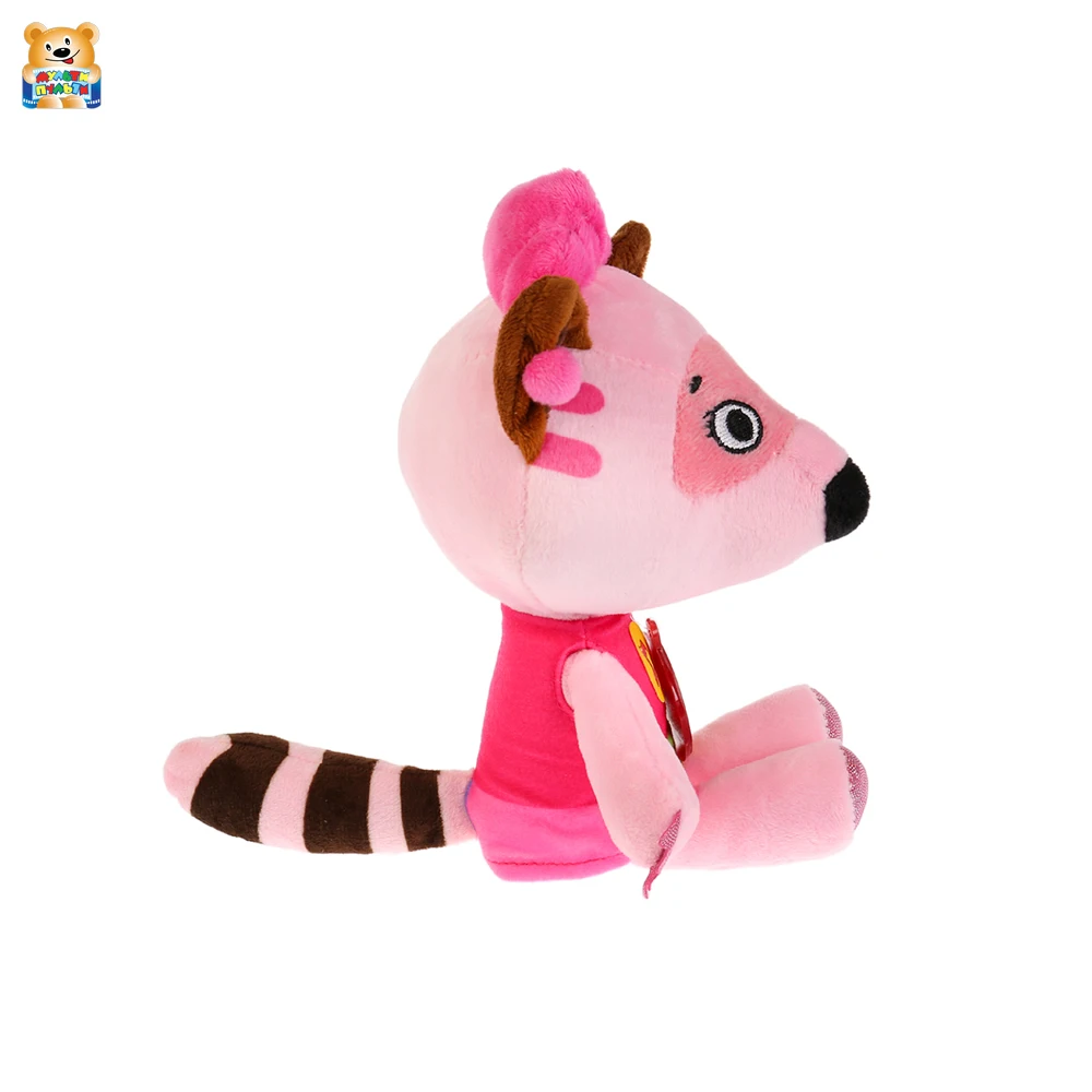 Игрушка мягкая Мульти пульти Енот Соня из мультфильма Ми Мишки русская озвучка 20