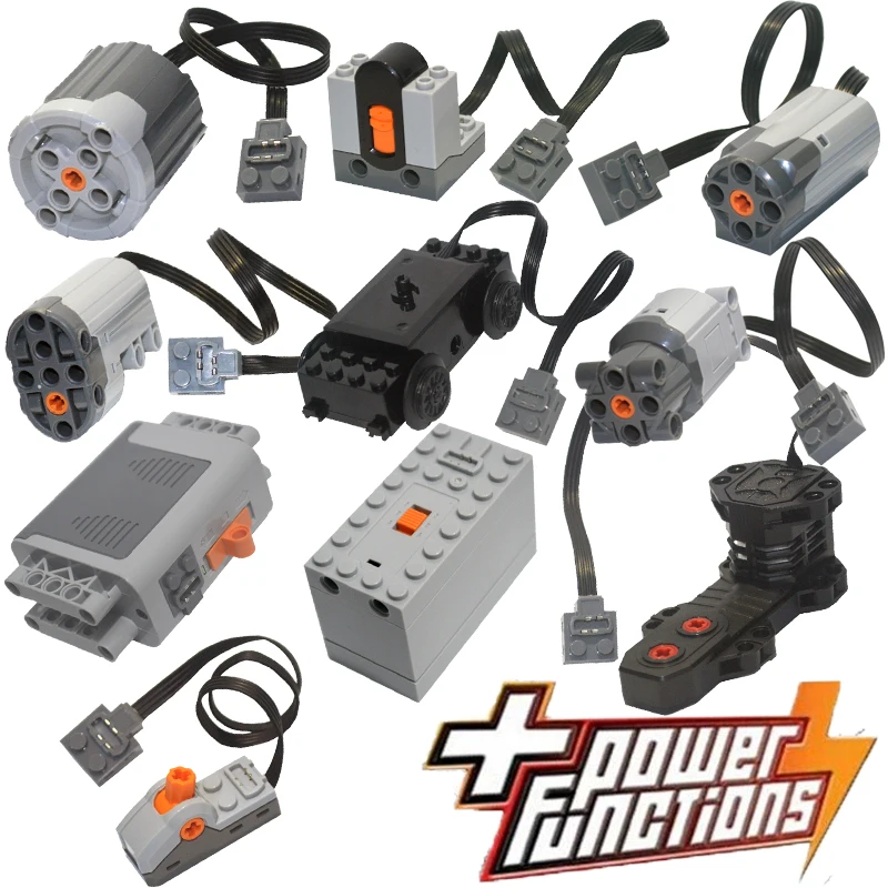 Motor multifunci&oacute;n de alta tecnolog&iacute;a, herramienta 8293 8883, Motor de tren Servo, juegos de modelos PF, bloques de construcci&oacute;n compatibles con todas las marcas-2