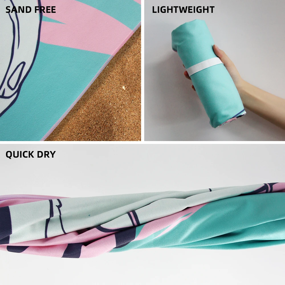 Полотенце из микрофибры быстросохнущее ультракомпактное|Полотенца для