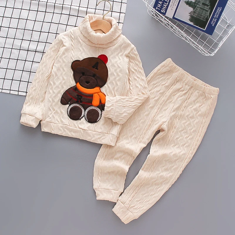 2 шт. вязаный свитер и штаны для девочек мальчиков | Детская одежда обувь