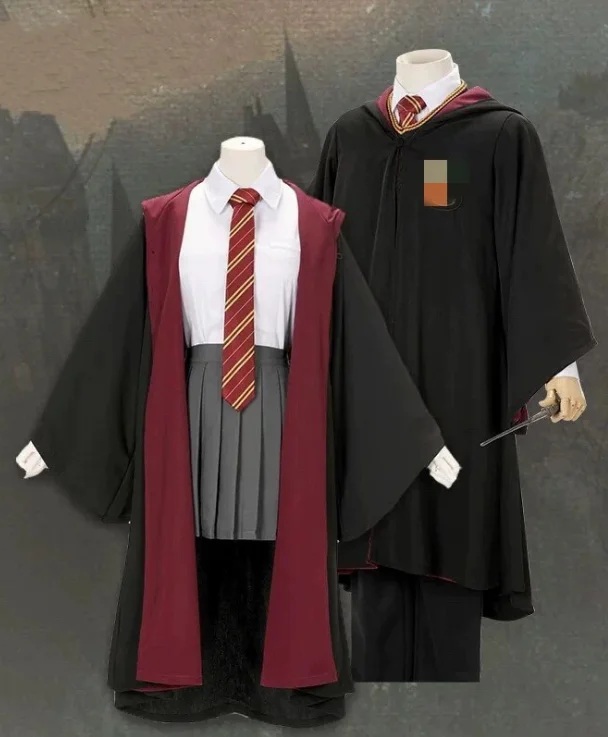 Костюм на Хэллоуин для взрослых и детей пуффендуй желтая накидка с платьем