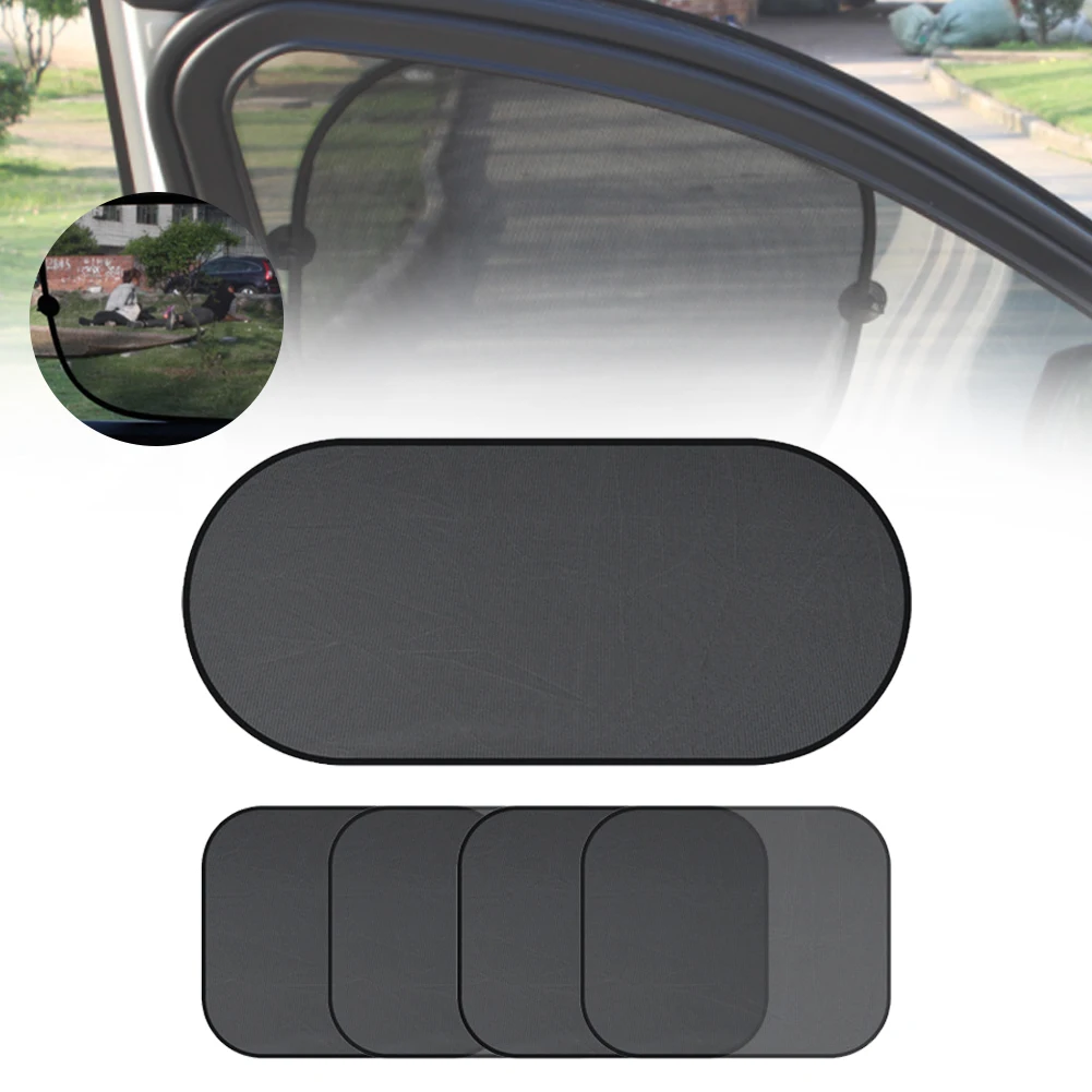 

Car Window Sunshade for Front Rear Window Rear Windshield Sun Shade Suction Cup Sun Protection Mesh for Baby Kids