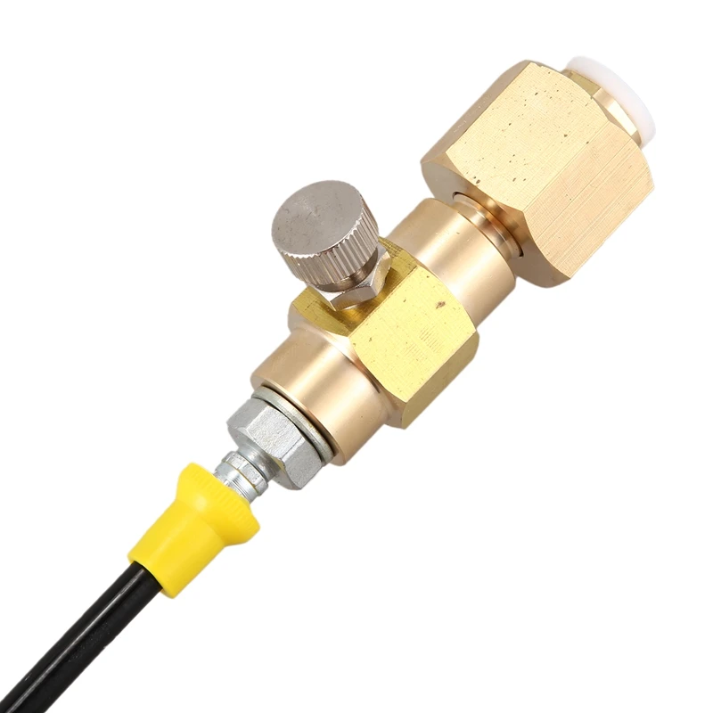 

O2 Tank Refill Station Charging Adaptor Transfer with 1.5M 5Ft Hose W21.8-14 to W21.8-14(DIN 477)