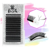 masscaku lash manufacturer soft natural y eyelash extension high quality premium matt black y type false eyelashes