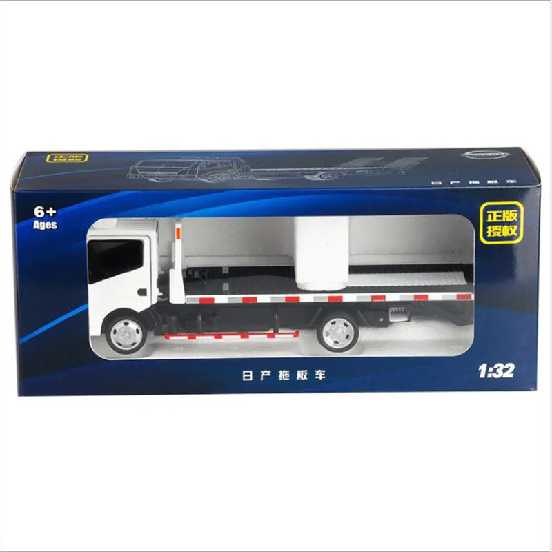 

1/32 Road Rescue Vehicle Pallet Truck Car Model Engineering vehicle Toy Alloy Pull Back acousto-optic Children's Toys Kids