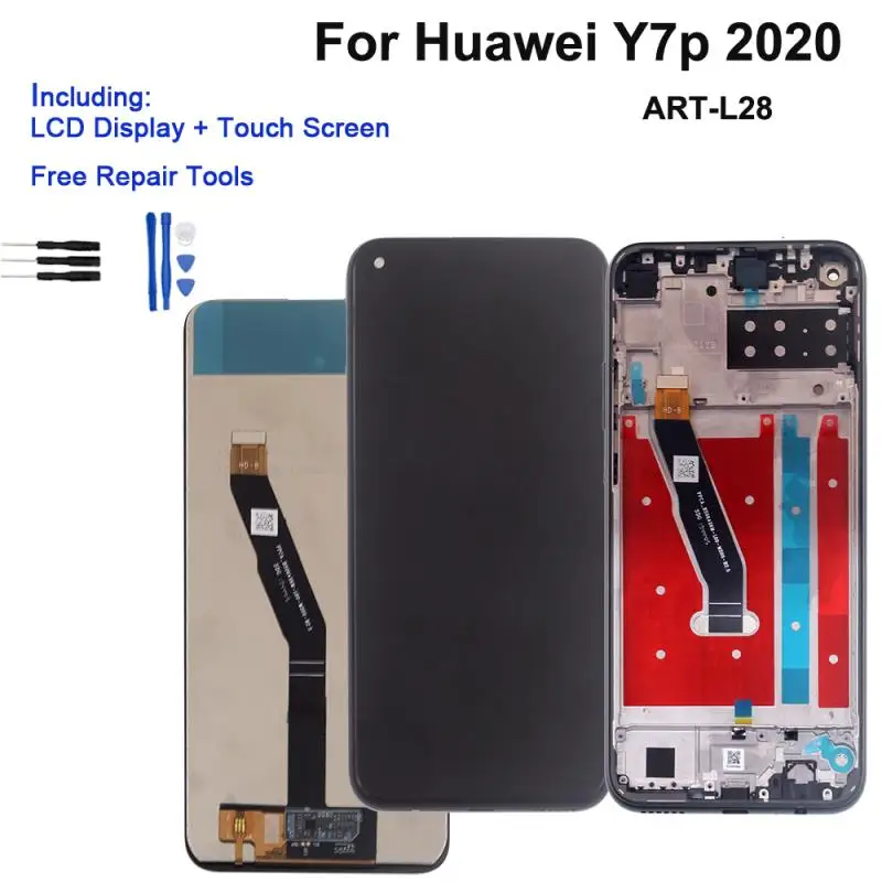 Для Huawei Y7p 2020 Оригинальный ЖК дисплей сенсорный экран дигитайзер для сборки