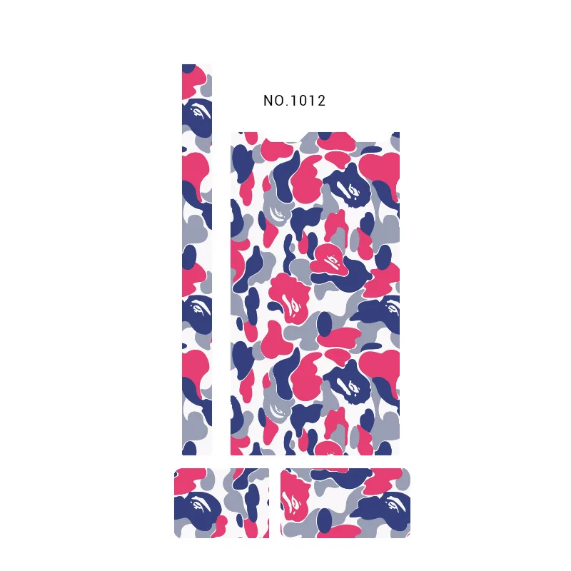 Крутой Камуфляжный военный красочный кожаный стикер для электронной сигареты