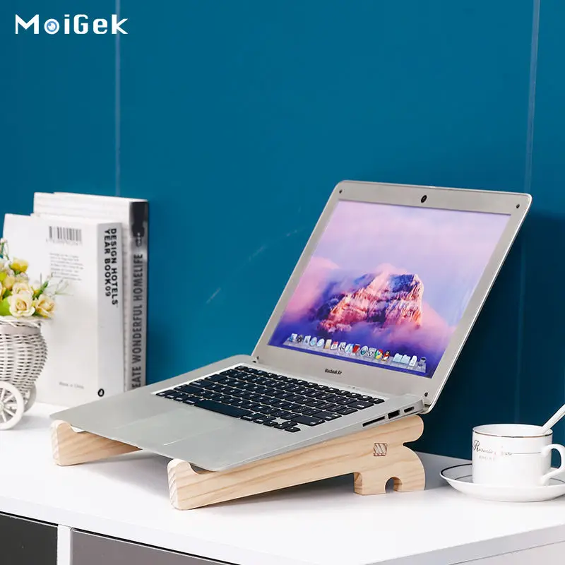 Подставка под ноутбук для MacBook Pro деревянная подставка ноутбука универсальный