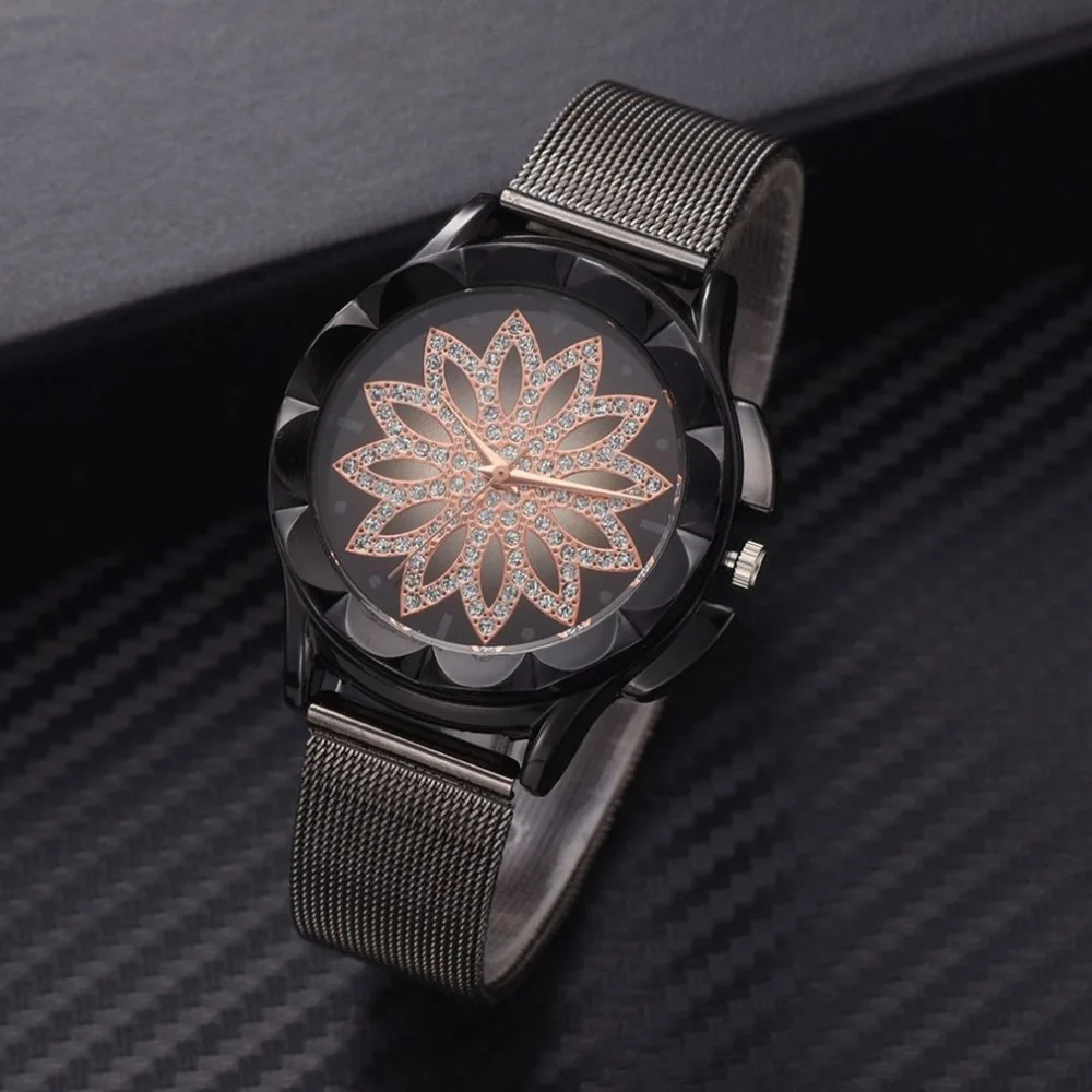 

Steel Strap Quartz Watch Geneva Fashion Quartz Watch Steel Mesh Belt Creative Trend Square Couple Steel Belt Watch Steel Belt
