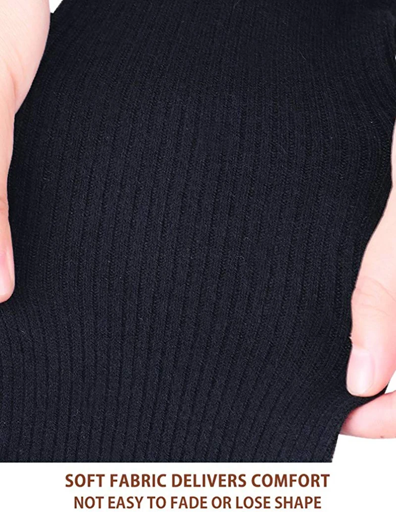 Женские колготки для йоги теплые шерстяные ребристые колготки-Непрозрачные