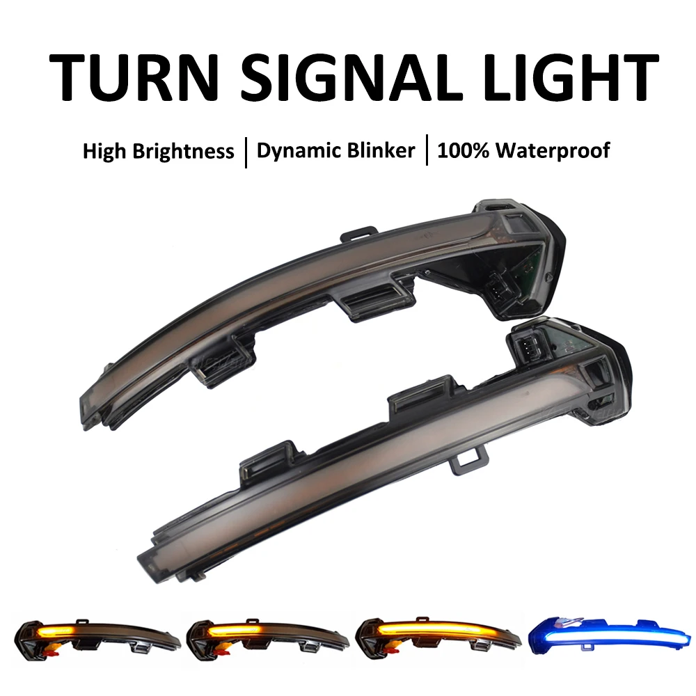 

Dynamic Blinker LED Turn Signal For VW Passat B8 Variant Arteon Light Mirror Indicator Sequential 2015 2016 2017 2018 2019 2020