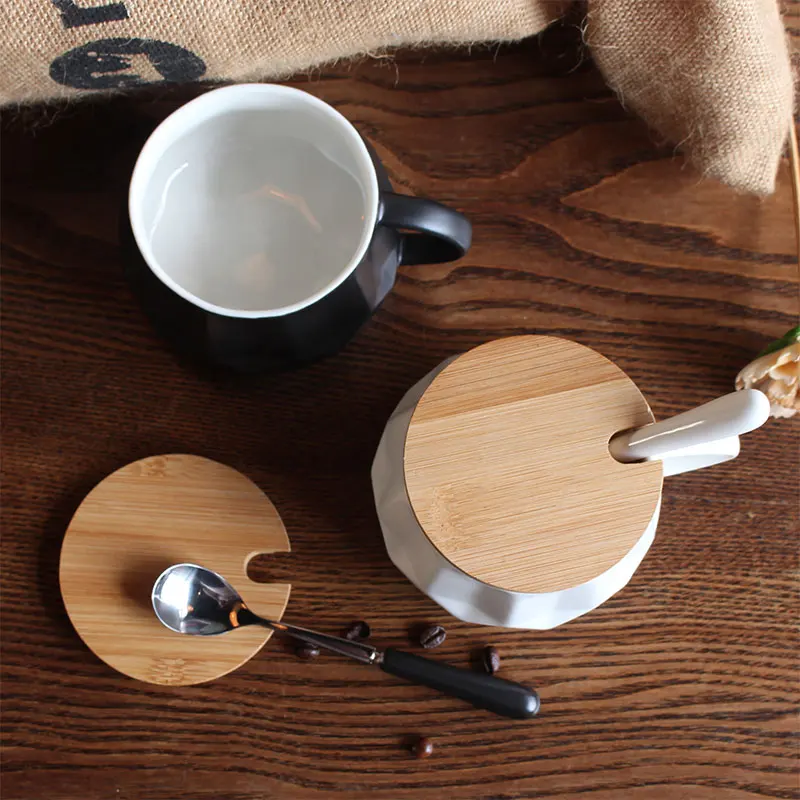 Однотонная Минималистичная кружка Современная креативная керамическая для пары