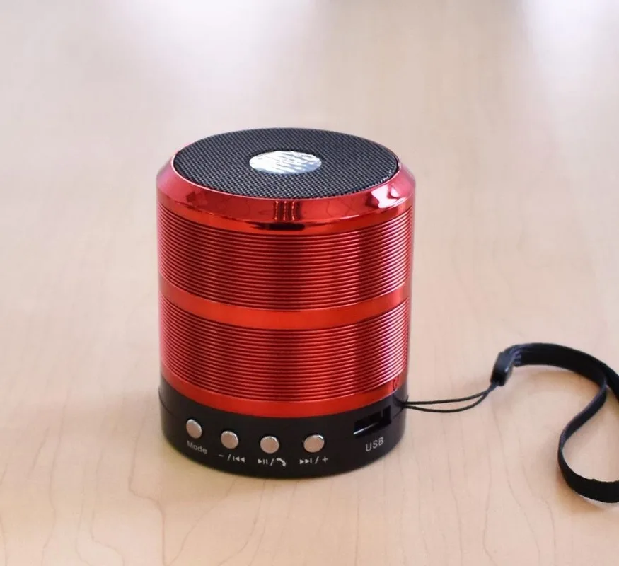 Портативный Bluetooth динамик металлическая сенсорная карта 3D маленькая стальная