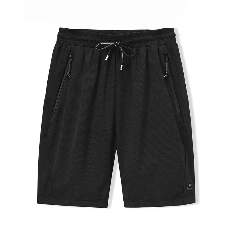 

Men's Shorts Men Elastic 2021 Summer 5XL 6XL Big Size Clothing Black Grey Men Shorts Plus Size Quick Dry Breathable Shorts