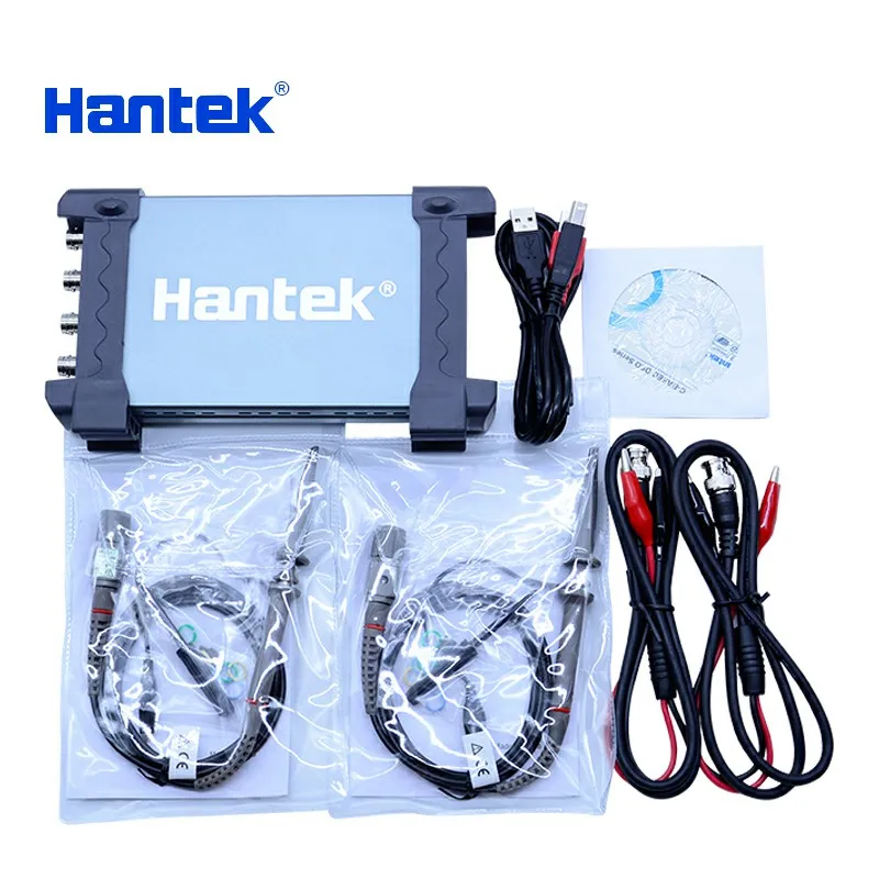 Цифровой осциллограф Hantek 6074BC PC USB 4 цифровых канала 70 МГц Пропускная способность 1GSa/s 2 мВ-10 В/DIV Входная чувствительность