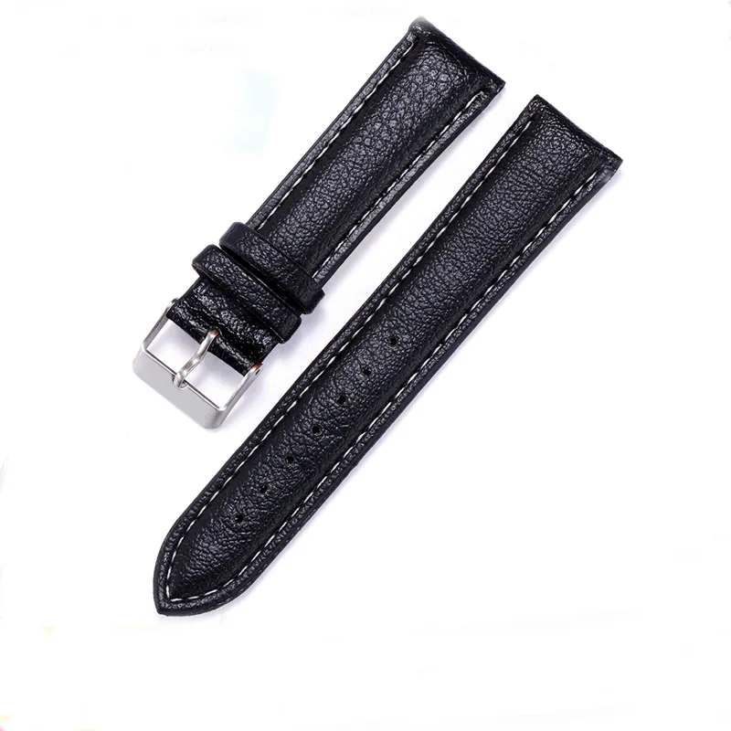 

Litchi grain watch with the leather quality leather strap 16/18/20/22 mm