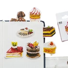 50 шт.упак. серии Sweet Cake, бумажные наклейки, набор для самостоятельной сборки, декоративные дневники, канцелярские принадлежности