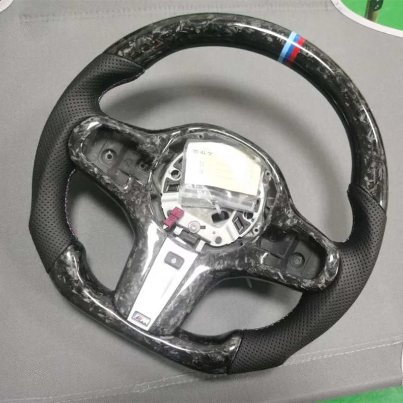 Рулевое колесо из углеродного волокна для BMW 1 2 3 4 5 7 серии X1 X3 X5 X6 E90 E92 E60 F10 F30 M3 M5 M
