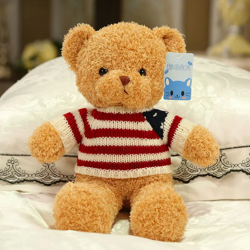 Новинка 100 см супер милый модный танцевальный бант плюшевый мишка мягкая игрушка