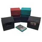 AEGIS GUARDIAN Премиум 100 + коробка для карт для коллекционная карточная игра TCG двухслойные чехол