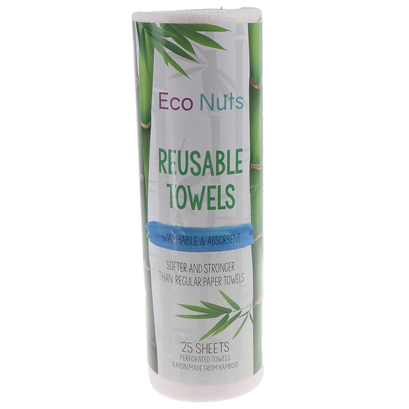 28*30 см 25 шт. бамбуковое кухонное полотенце бумажное рулон многоразовое