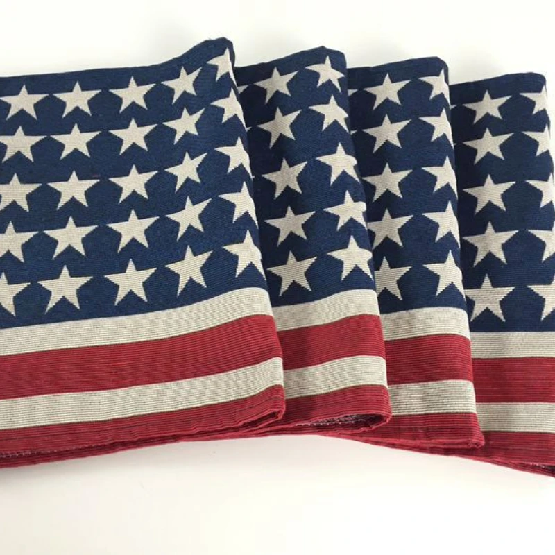 Современная светильник Роскошная настольная дорожка с американским флагом