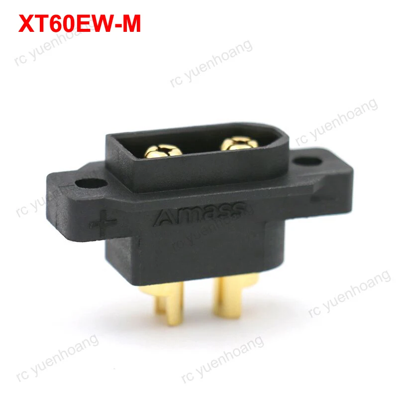 10 шт amass xt60ew plug w резьбовыми отверсти