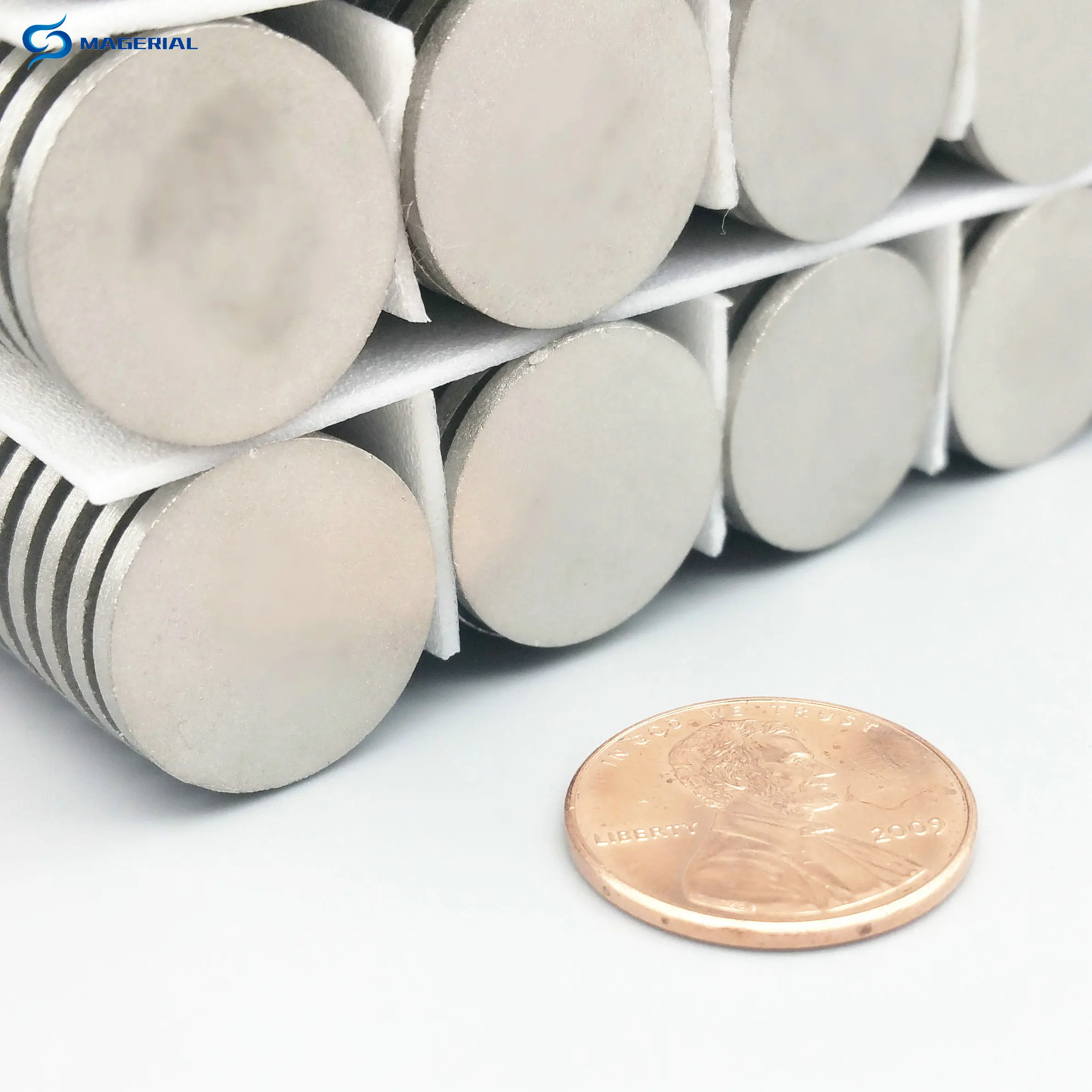 12-8000 шт. магнитных дисков Smco диаметром Высокотемпературные постоянные