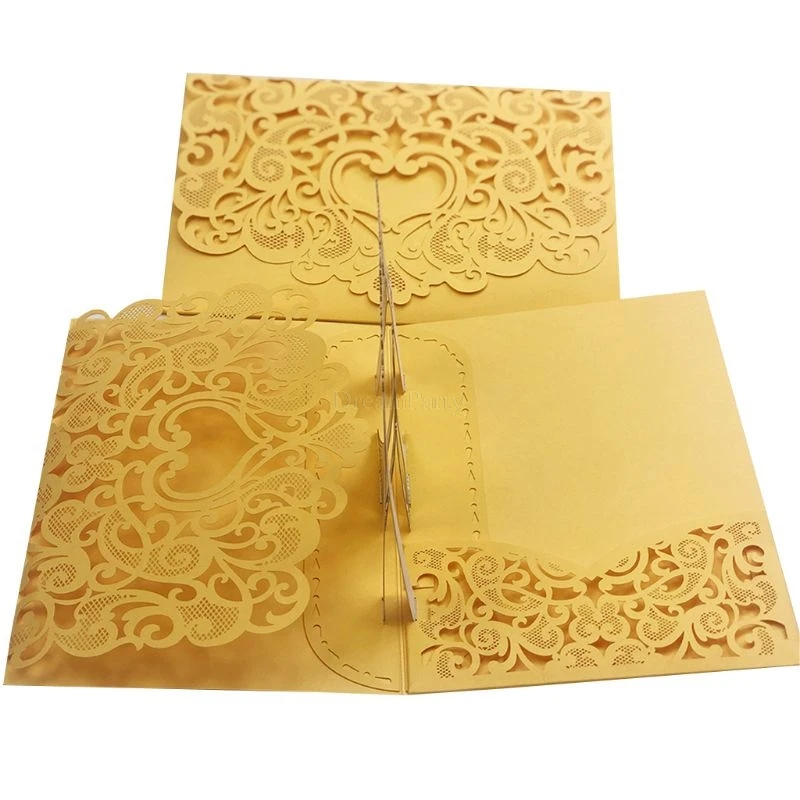 10 шт. 3D всплывающее Свадебное приглашение фотосессия для свадьбы детского