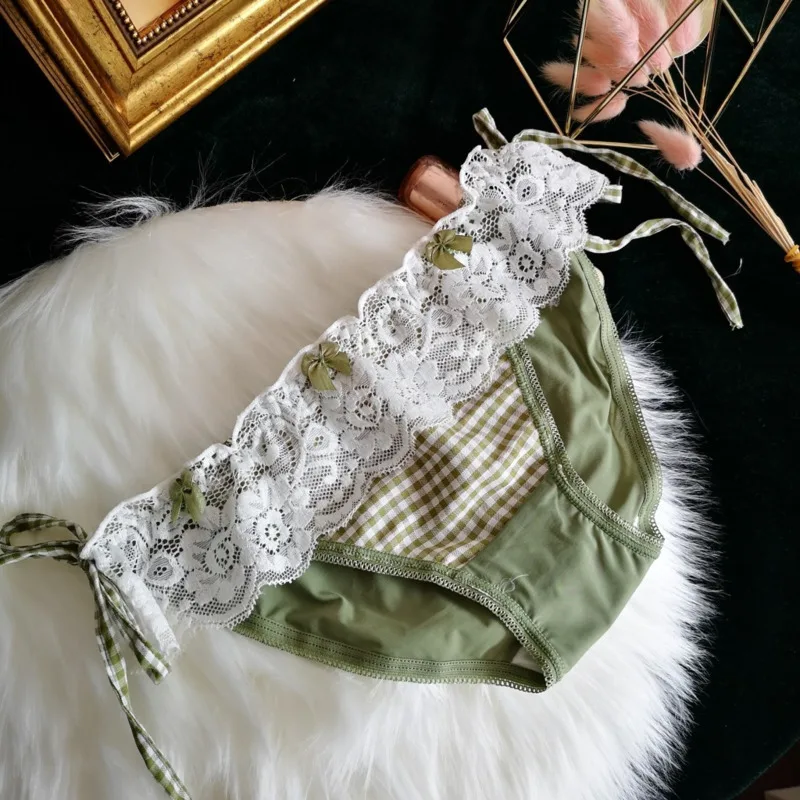 SP & CITY сексуальные кружевные женские трусики нижнее белье с бантом сетчатые