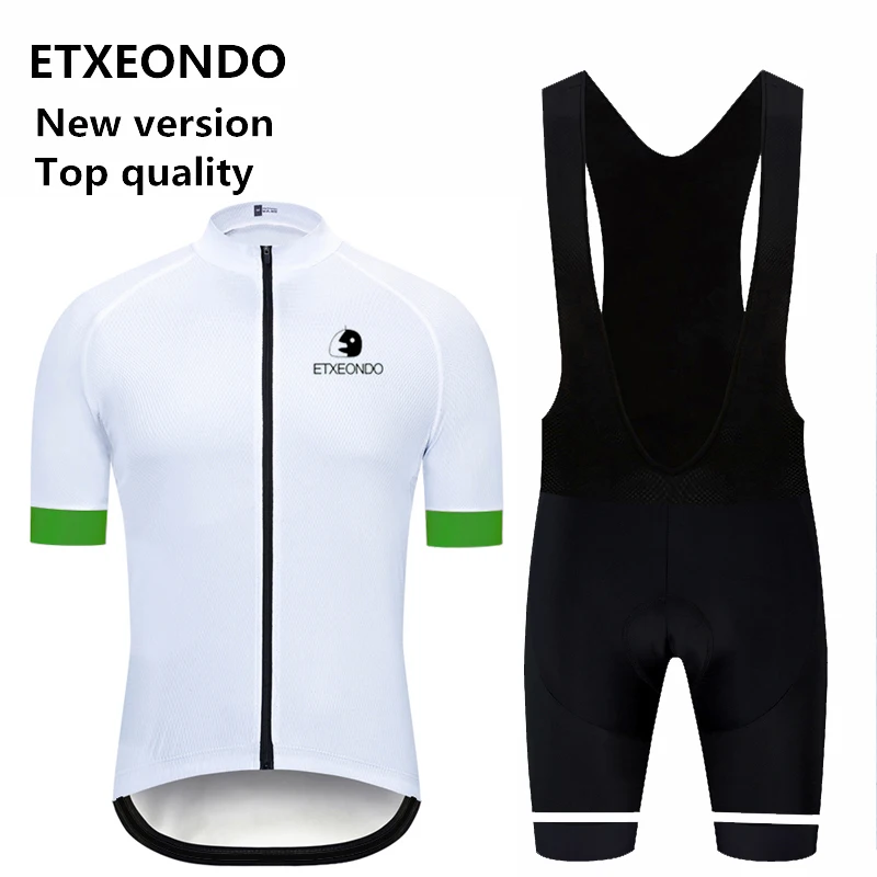Новая версия! Профессиональная одежда для велоспорта Etxeondo, летний мужской костюм с коротким рукавом для велоспорта, Быстросохнущий комплект из Джерси для велоспорта, 7 цветов