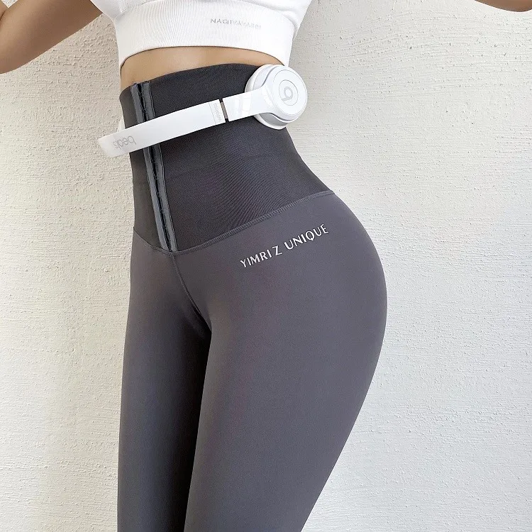 

shrink abdomen High Waisted Yoga Pants Workout legging Sports Women Fitness Gym Leggings Running Training Tights Activewear