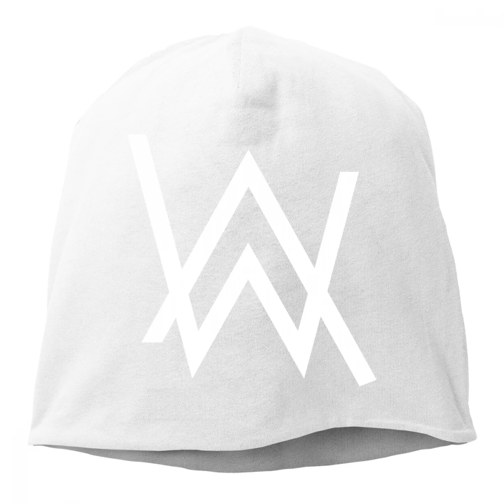 Alan Walker/вязанная хлопковая шапка с принтом Skullies унисекс мужская и женская кепка