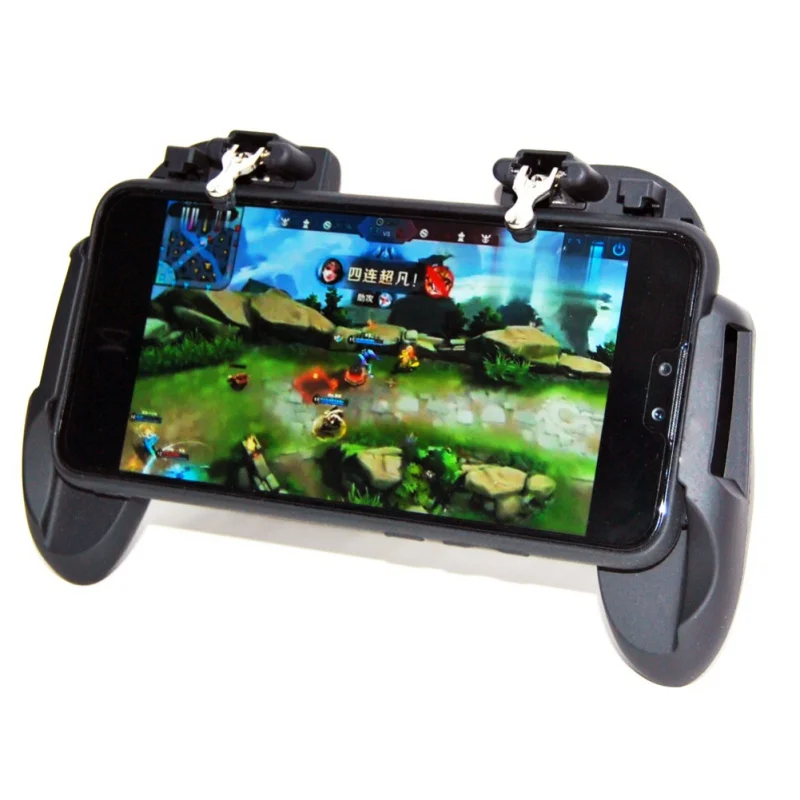 Upgrade H6 PUBG Mobile Phone Game Controller Joystick Cooling Fan Gamepad for iPhone SamSung Xiaomi ROG | Электроника