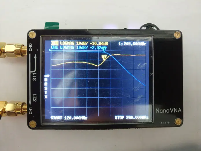 Подлинный NanoVNA векторный сетевой анализатор антенна анализатор коротковолновый MF HF VHF UHF Genius