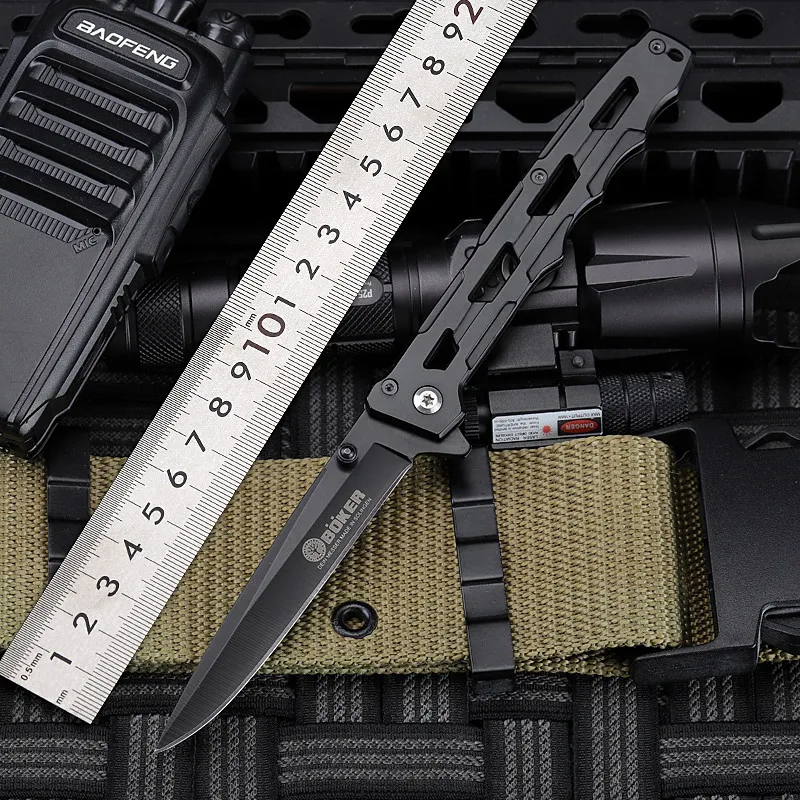 

Factory Source Outdoor Folding Knife Portable Bearing Folding Knife Wilderness Survival Folding Knife Gift Collection Knife