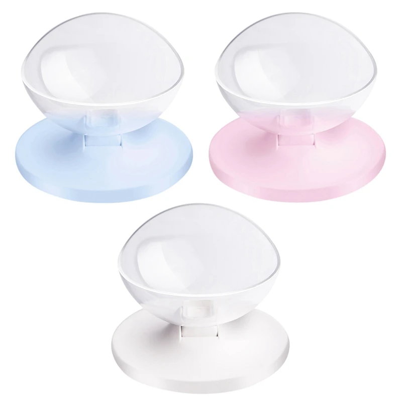 Pet Cat Dog Feeder Adjustable Multi-Angles Snacks Bowl with Anti-slide Rubber Foot Mat Food Supplies | Дом и сад