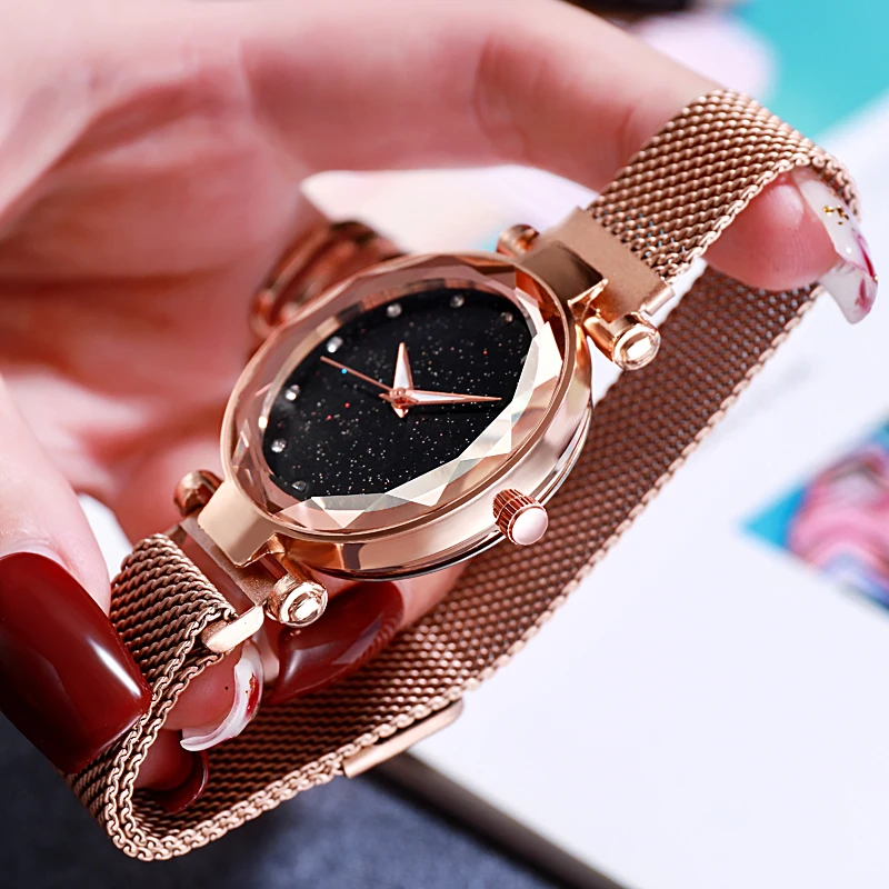 Роскошные часы наручные женские модные ультра тонкие аналоговые кварцевые со