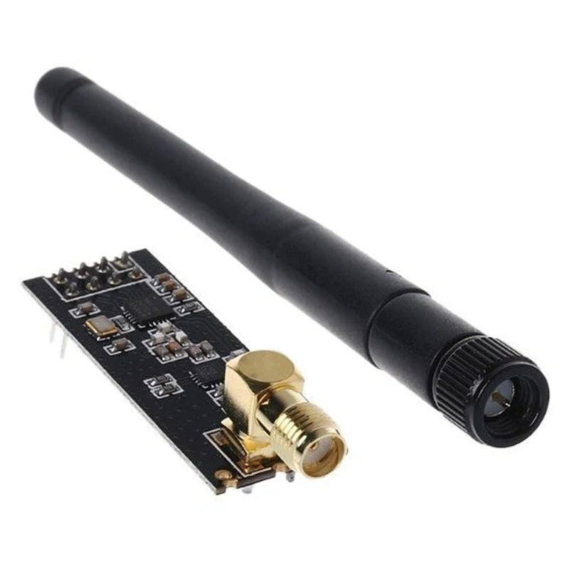 NRF24L01 + Pa Lna 2 4G 1100 м антенна Sma Беспроводной модуль связи приемопередатчика |