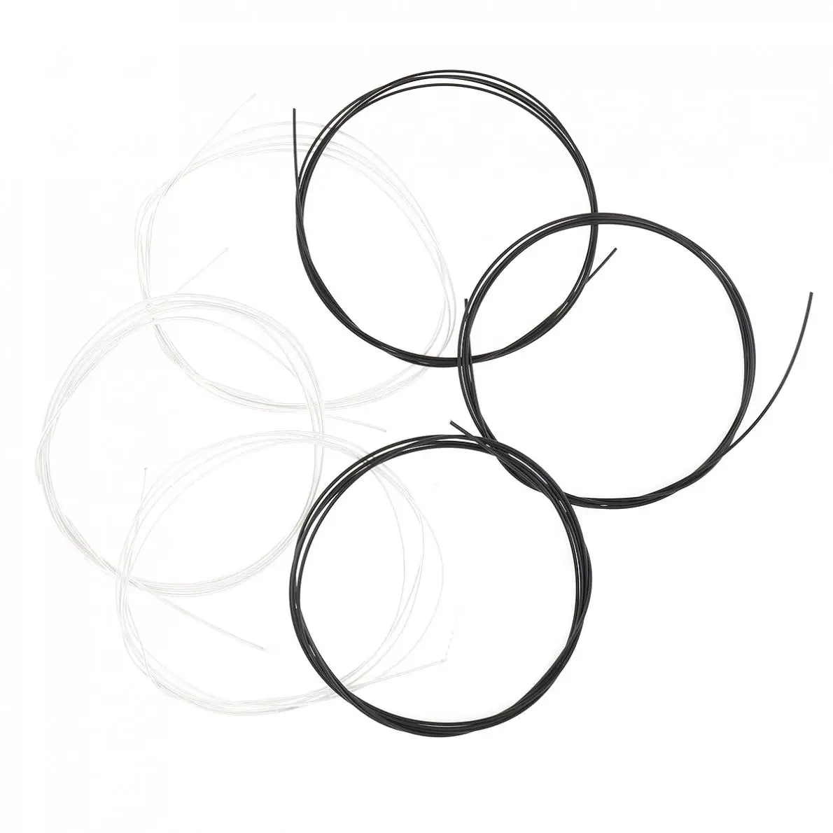 6pcs/set Classical Guitar String 028-043 Inch Steel Core Silver-Plated Copper Alloy with Nylon | Спорт и развлечения