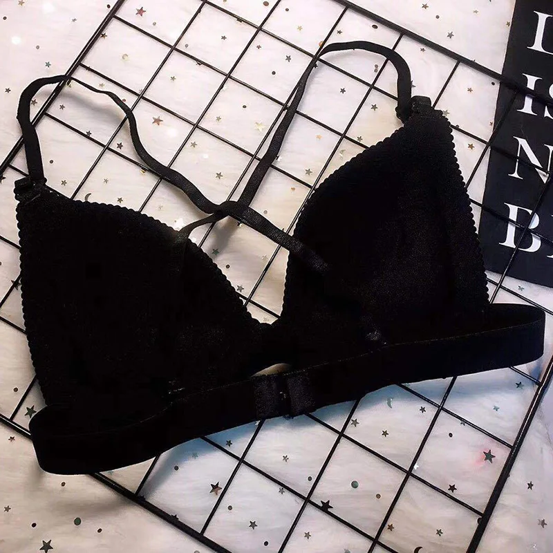 

Women's Seamless Bra Underwear Push Up Bralette Wire Free Sexy Strap Brassiere