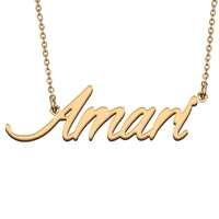amari custom name necklace customized pendant choker personalized jewelry gift for women girls friend christmas present