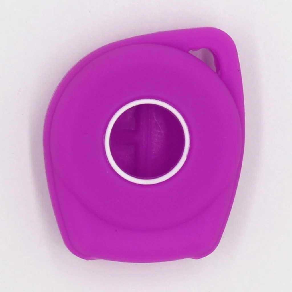 Silicone Protective Key Fob Case Cover Keyless Jacket Protector Holder Purple | Автомобили и мотоциклы