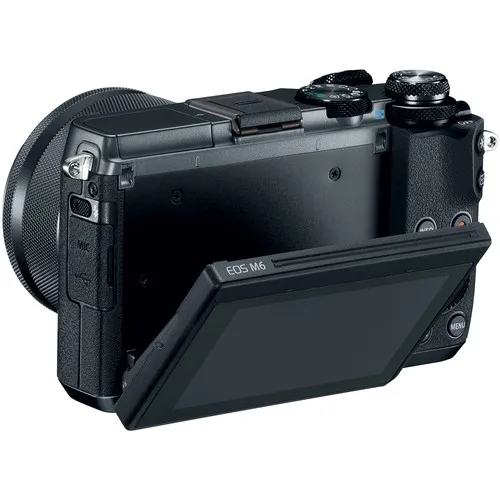 Беззеркальная цифровая камера Canon M6 с объективом 15-45 мм | Электроника
