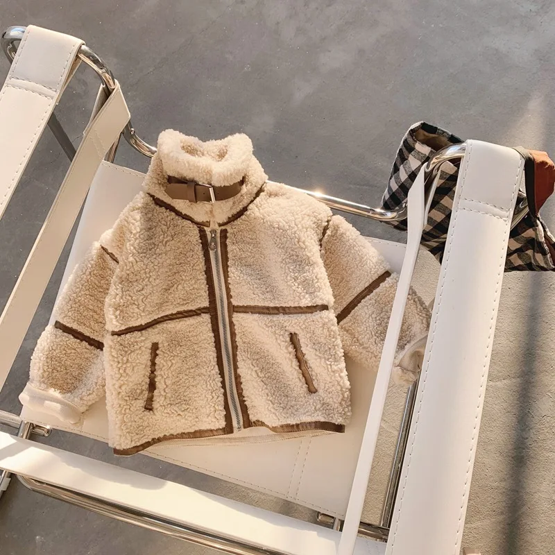 WLG/зимние пальто для мальчиков и девочек детская утепленная куртка с длинными