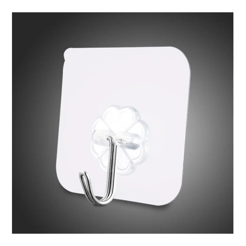 

1Pcs Transparent Strong Self Adhesive Door Wall Hangers Hooks Suction Heavy Load Rack Cup Sucker For Kitchen Bathroom