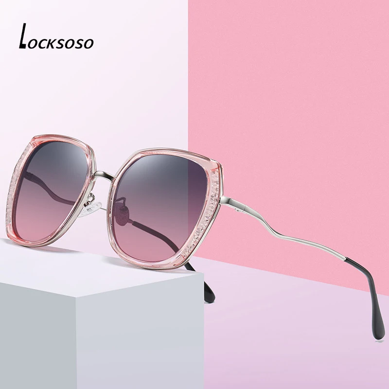 Солнцезащитные очки LOCKSOSO поляризационные Uv400 женские модные брендовые
