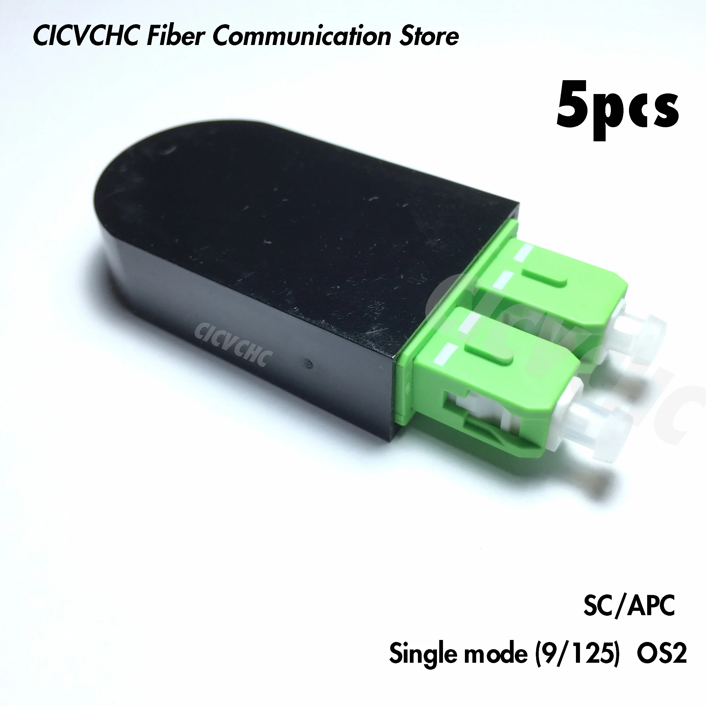5 pcs SC Loopback Module Tester SC/APC SC/UPC-SM OS2/MM OM1, OM2, OM3, OM4