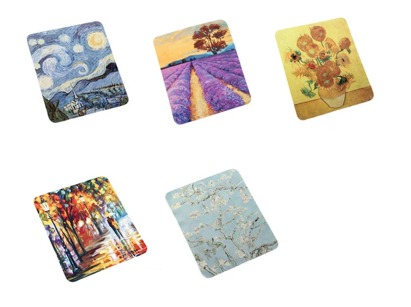 5 шт./лот серия с изображением подсолнечного масла салфетка для очков микрофибра