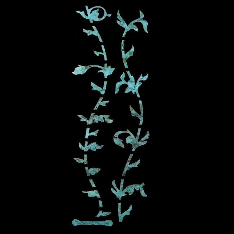 

Tree Of Life Guitar Bass Fretboard Inlay Sticker Markers Green Color